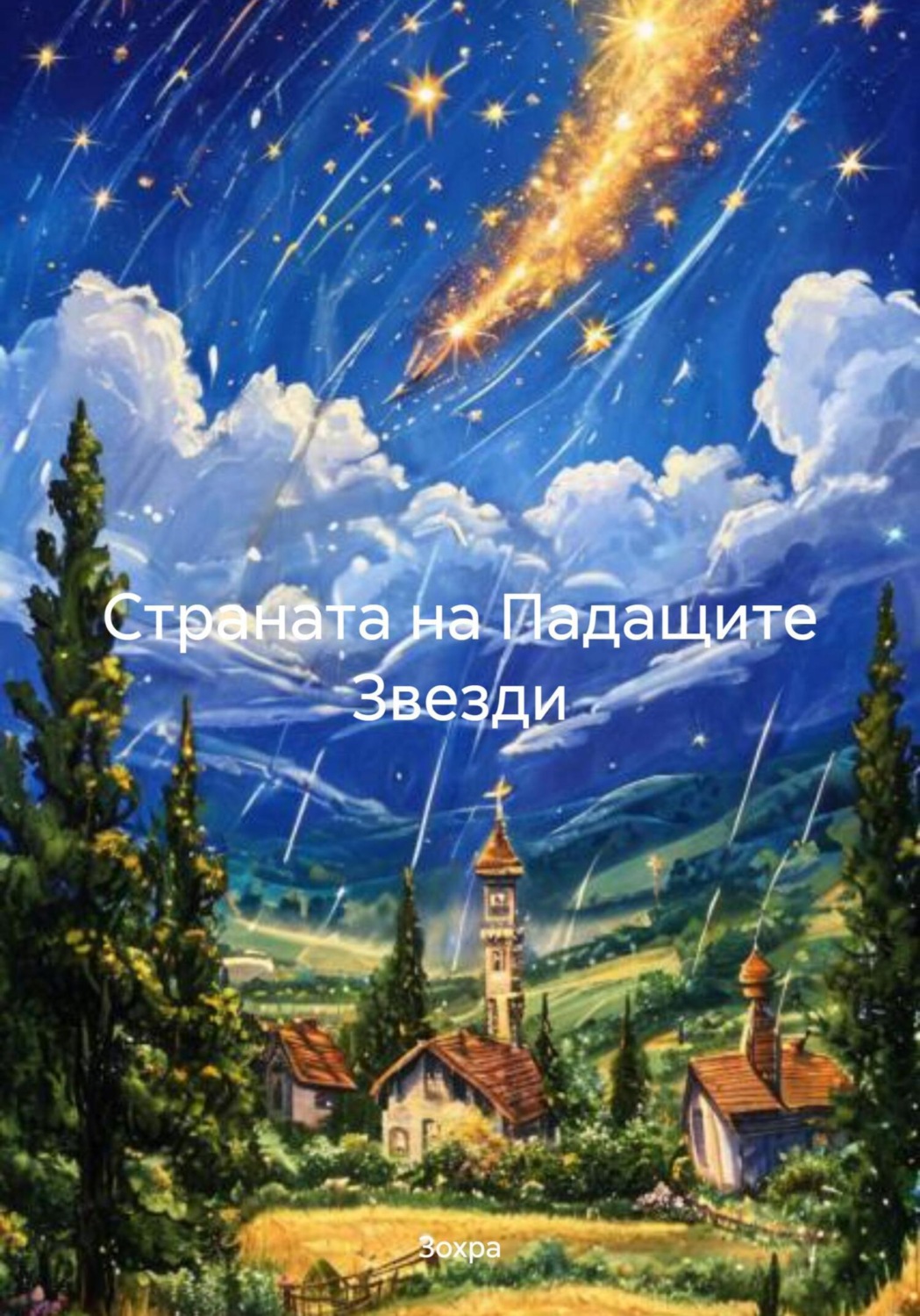 Обложка книги «Страната на Падащите Звезди»