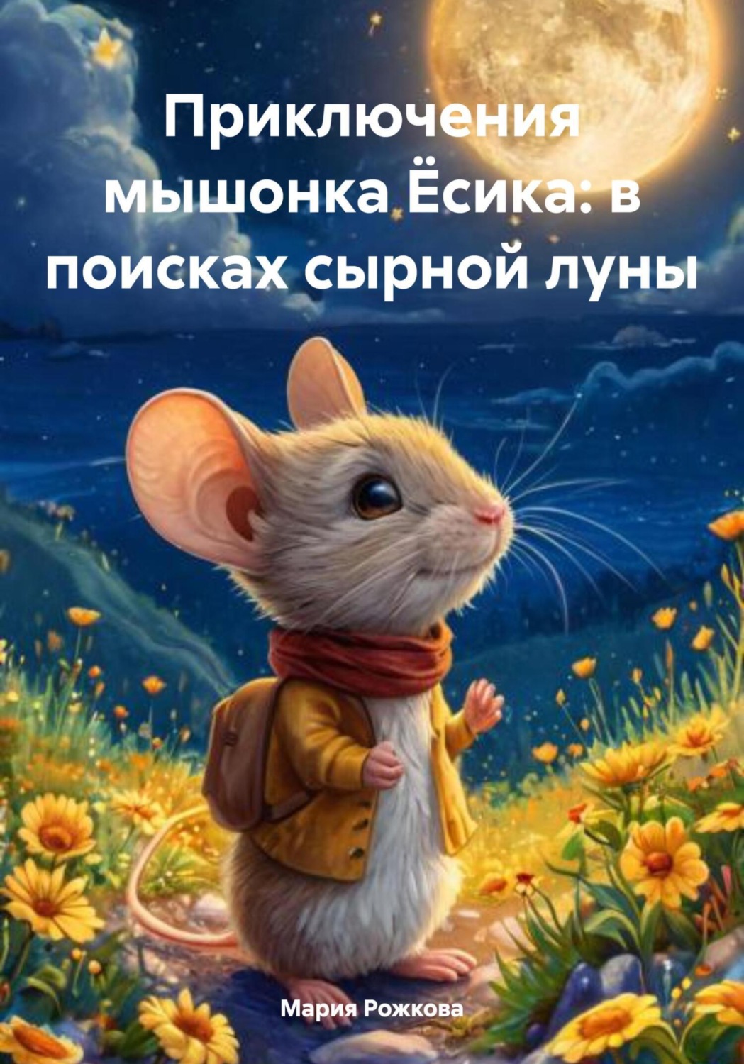 Обложка книги «Приключения мышонка Ёсика: в поисках сырной луны»