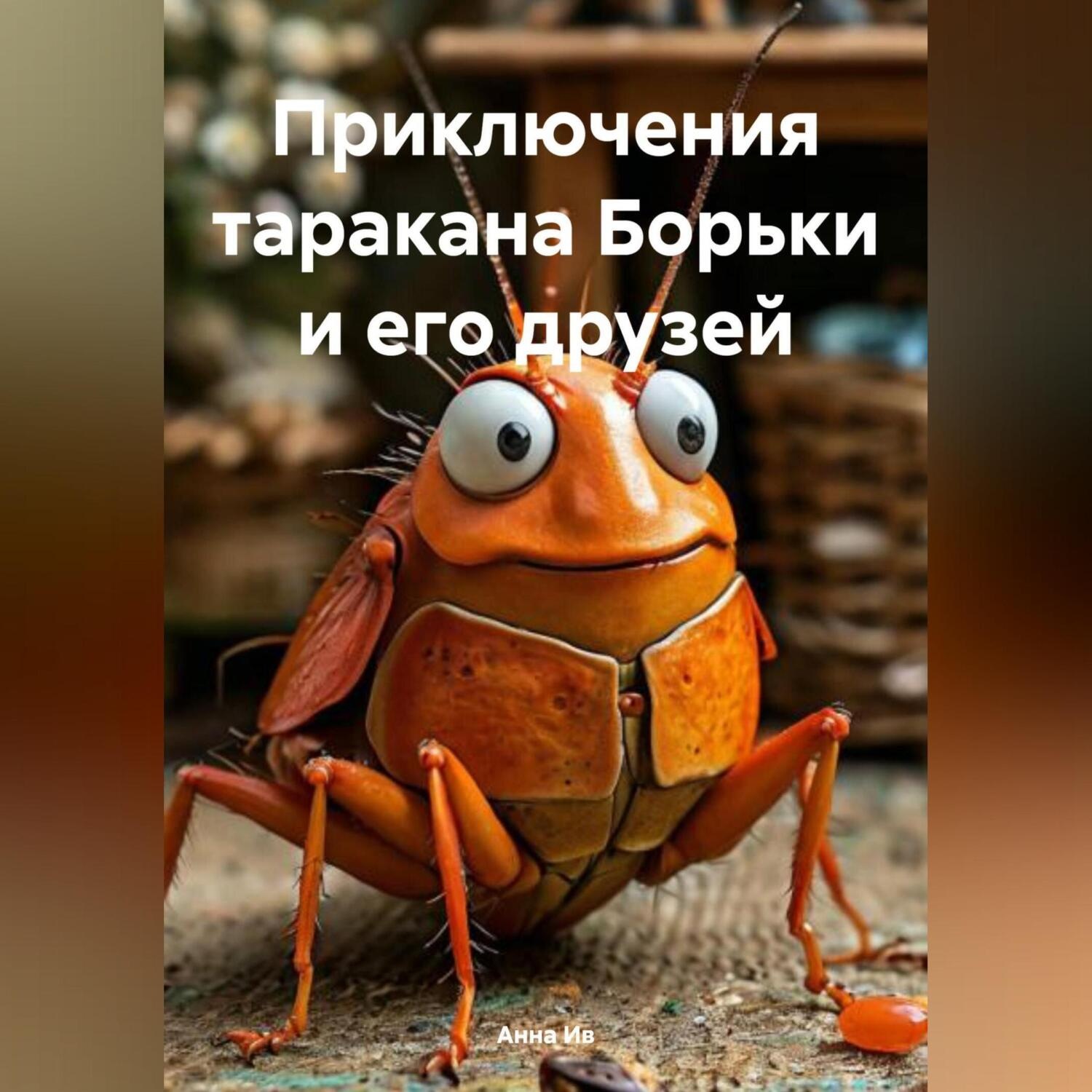 Обложка книги «Приключения таракана Борьки и его друзей»
