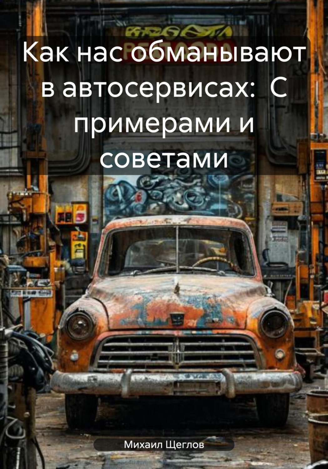 Обложка книги «Как нас обманывают в автосервисах: С примерами и советами»