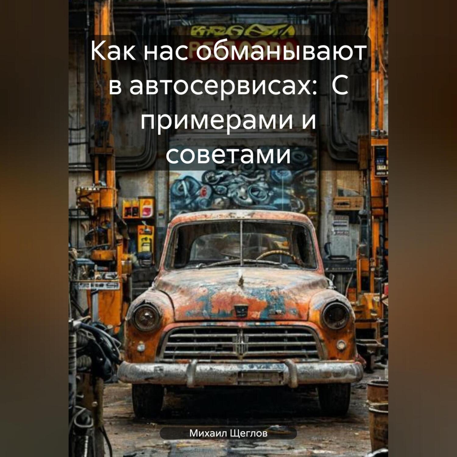 Обложка книги «Как нас обманывают в автосервисах: С примерами и советами.»