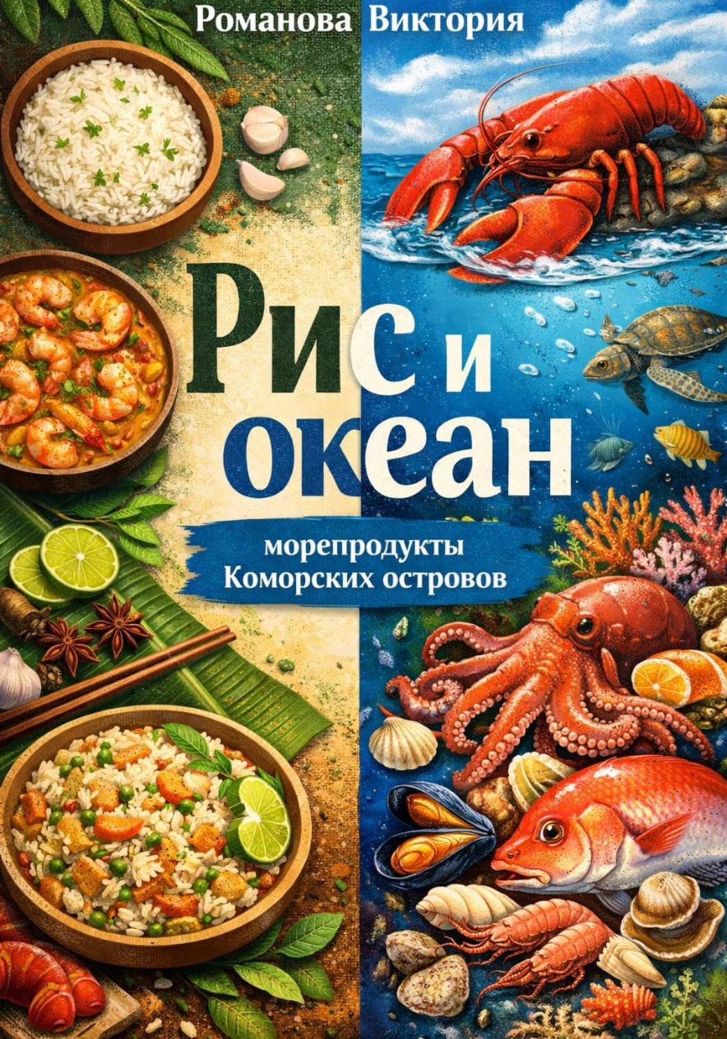 Обложка книги «Рис и океан: морепродукты Коморских островов»
