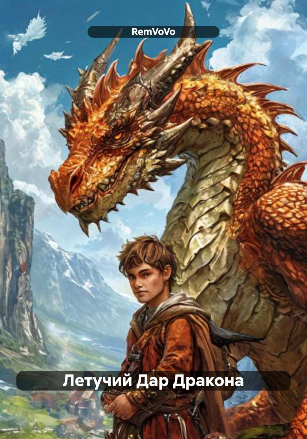 Обложка книги «Летучий Дар Дракона»