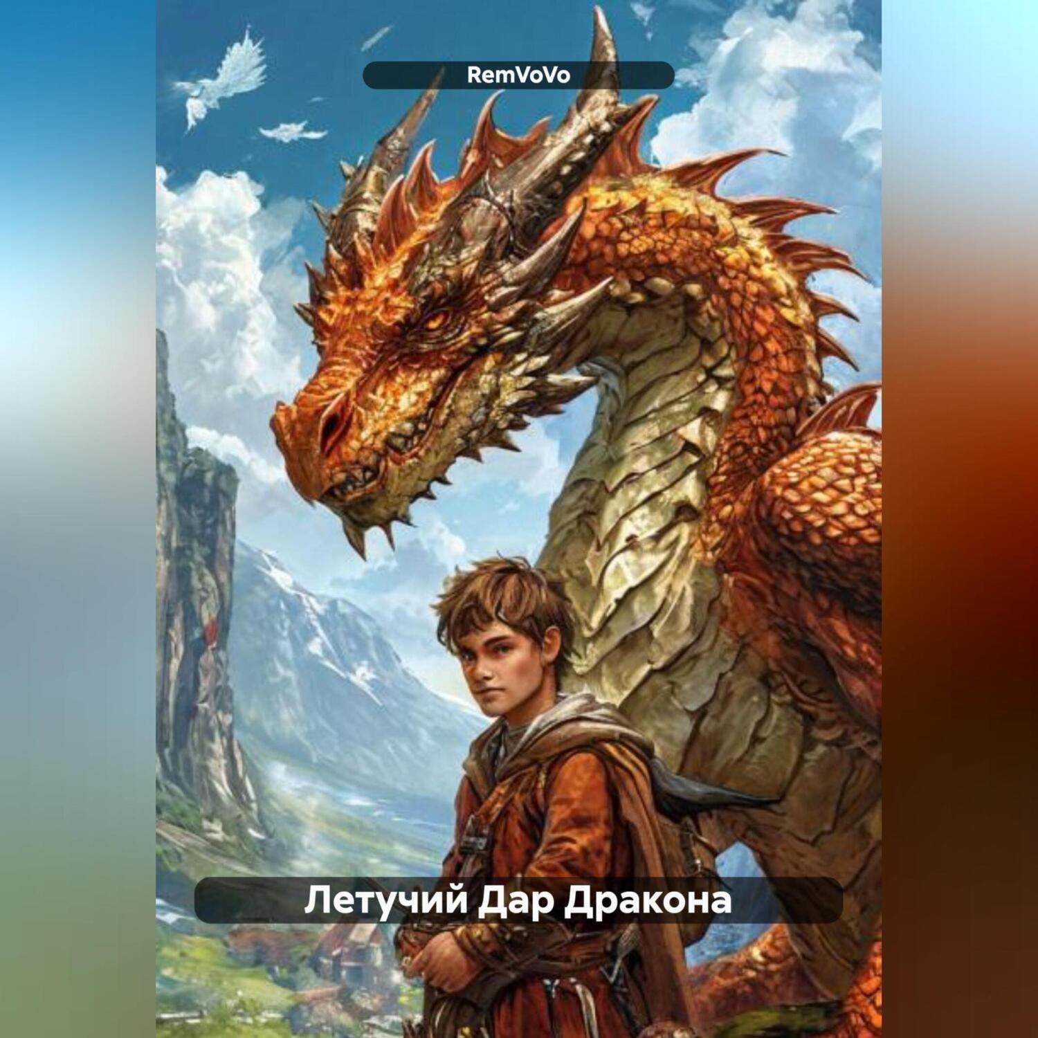 Обложка книги «Летучий Дар Дракона»