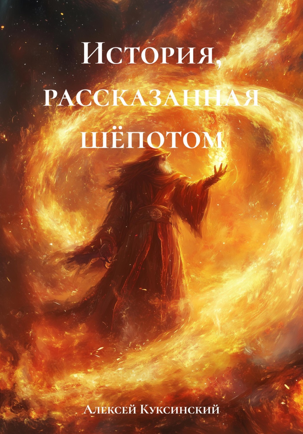Обложка книги «История, рассказанная шёпотом»