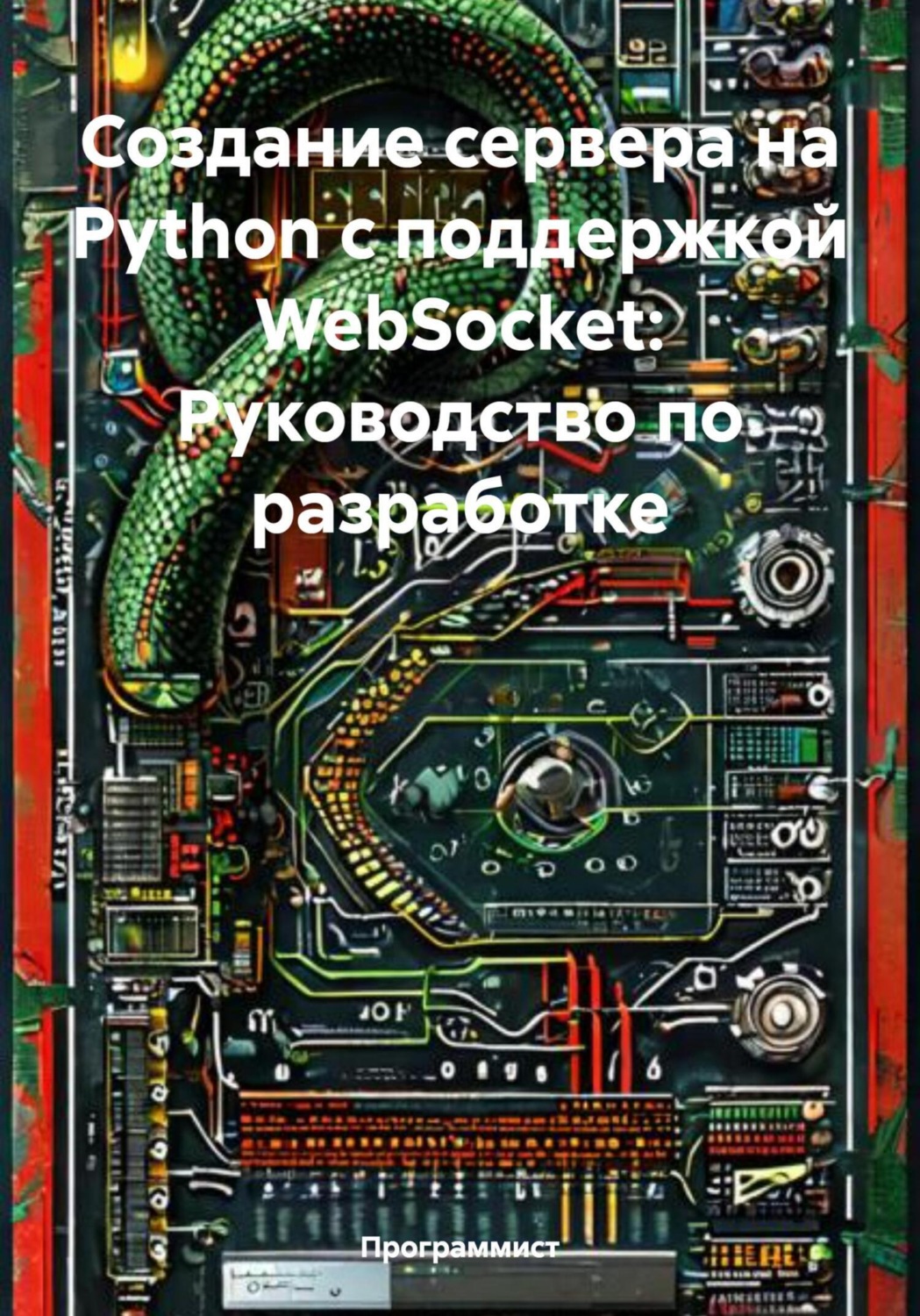 Обложка книги «Создание сервера на Python с поддержкой WebSocket: Руководство по разработке»