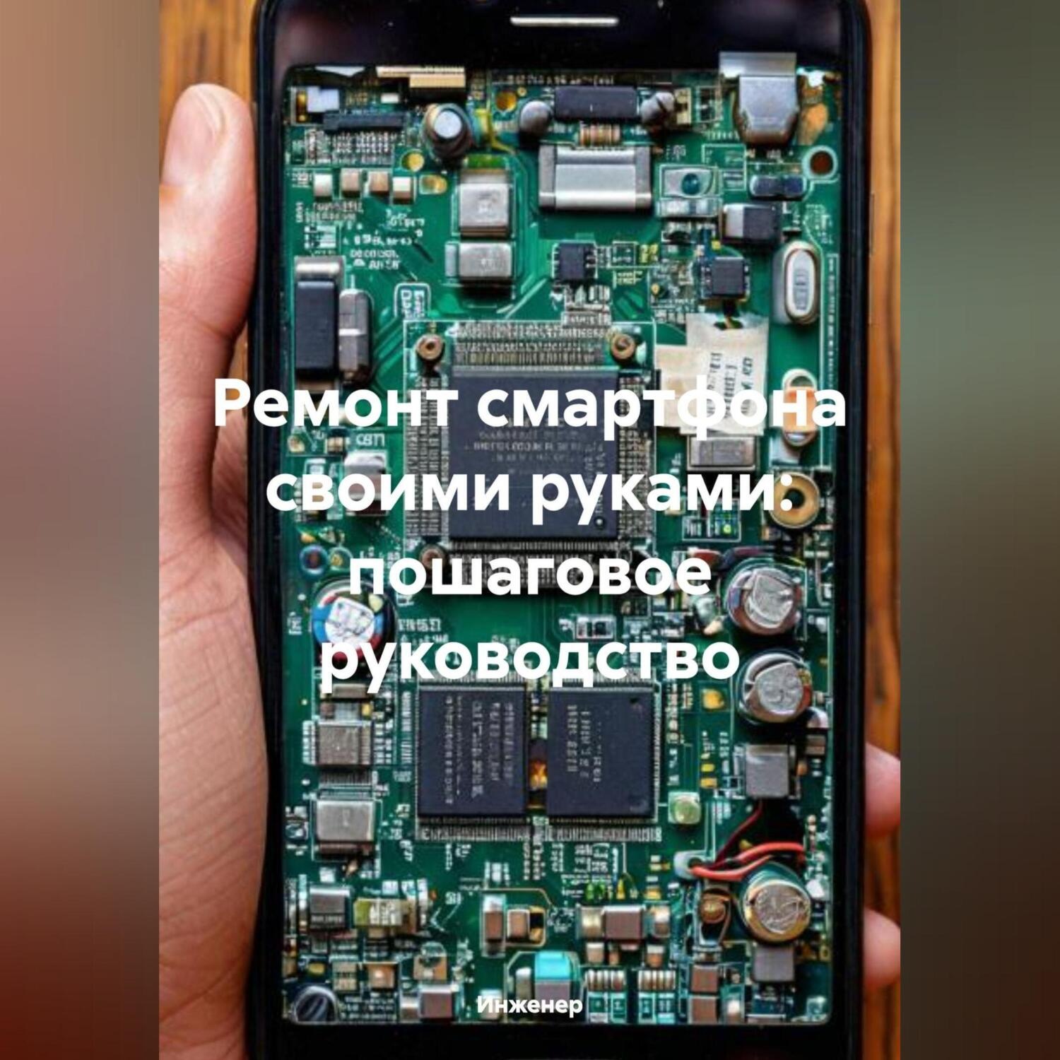 Обложка книги «Ремонт смартфона своими руками: пошаговое руководство»