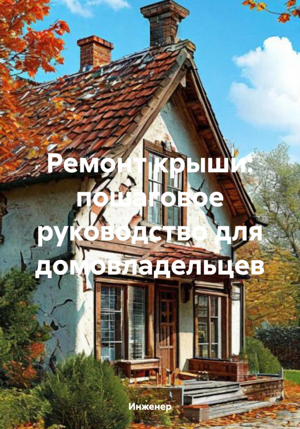 Обложка книги «Ремонт крыши: пошаговое руководство для домовладельцев»