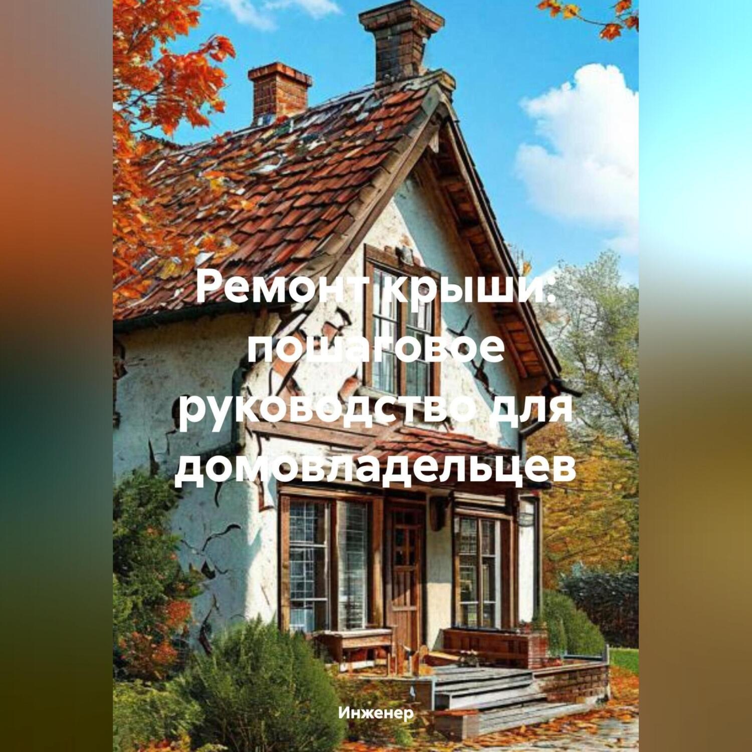Обложка книги «Ремонт крыши: пошаговое руководство для домовладельцев»