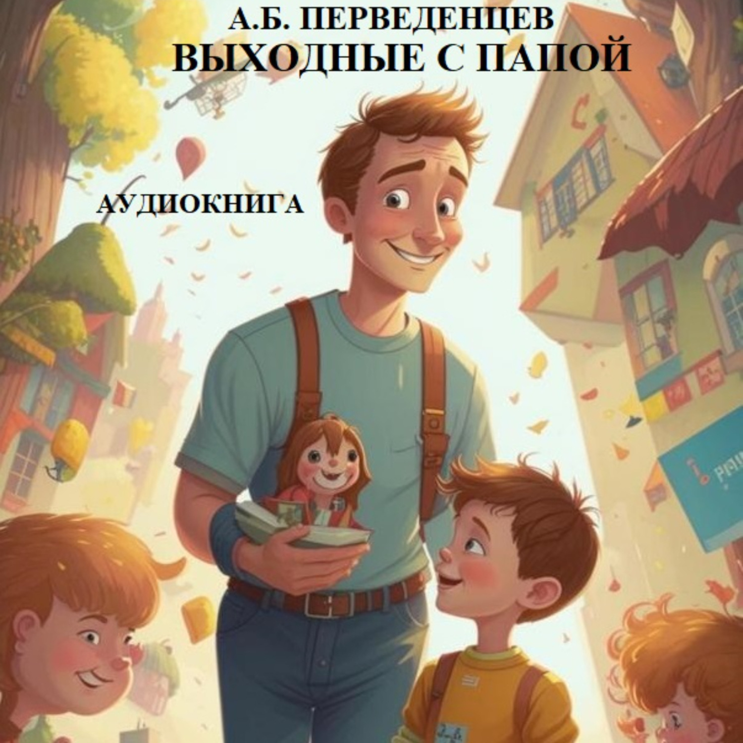 Обложка книги «А.Б. Перведенцев «Выходные с папой»»