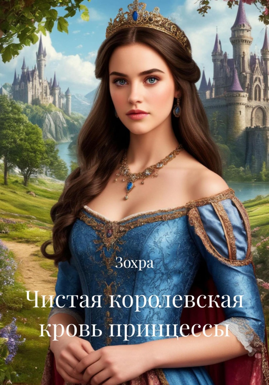 Обложка книги «Чистая королевская кровь принцессы»