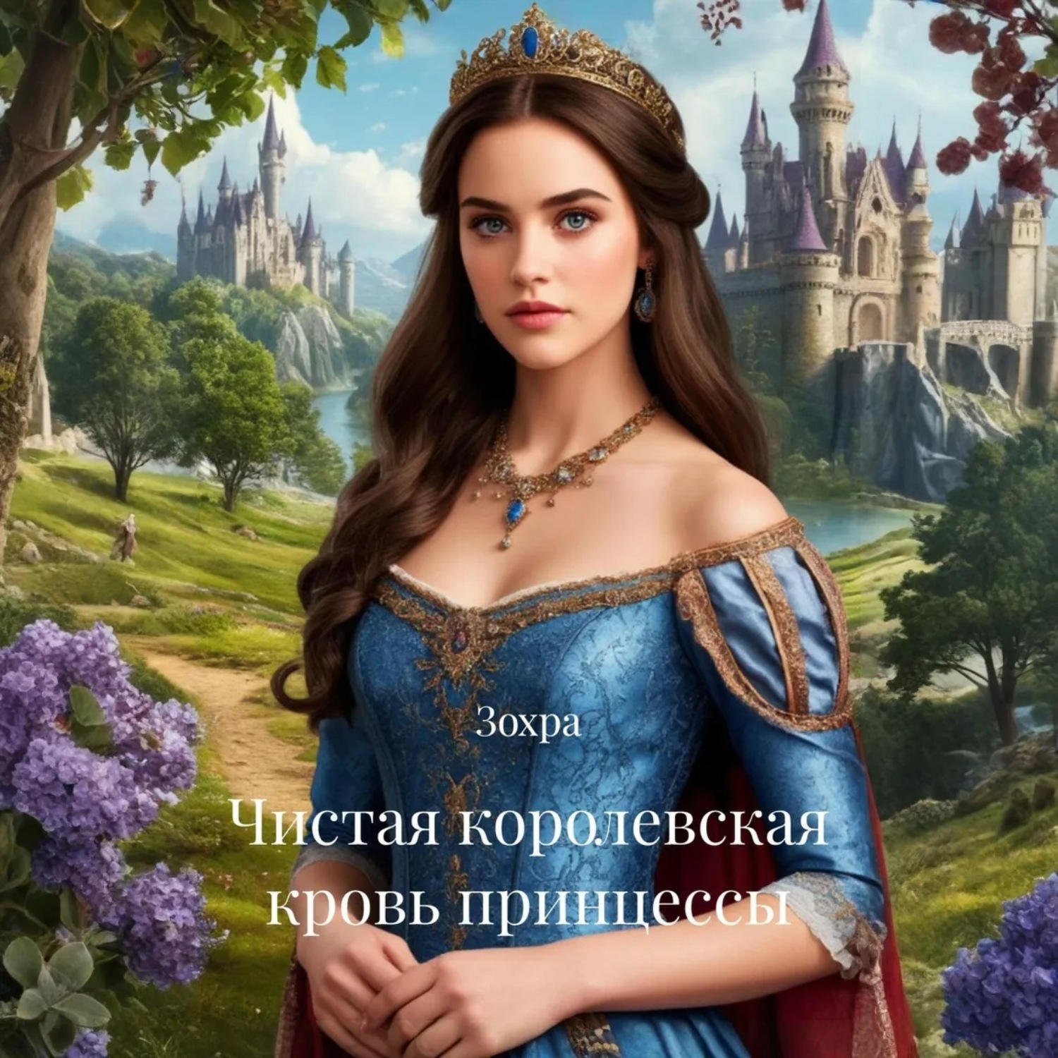 Обложка книги «Чистая королевская кровь принцессы»