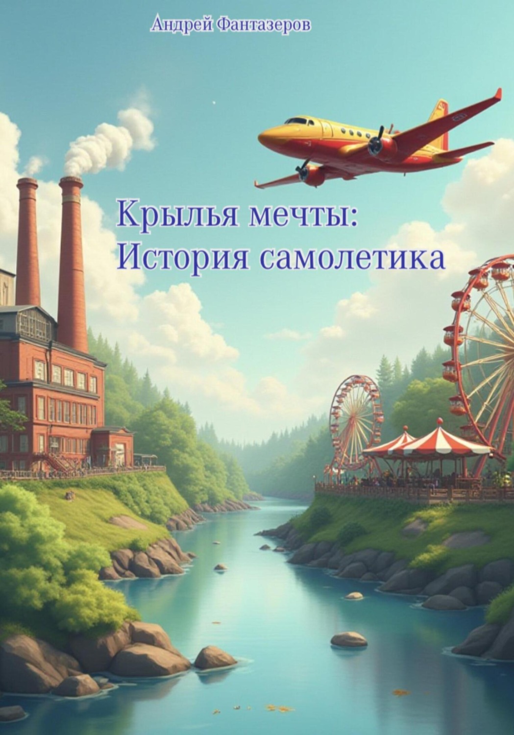 Обложка книги «Крылья мечты: история самолётика»