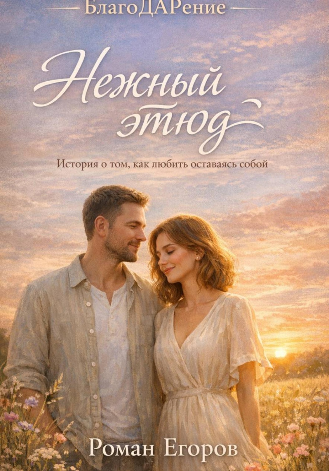 Обложка книги ««Нежный этюд»»
