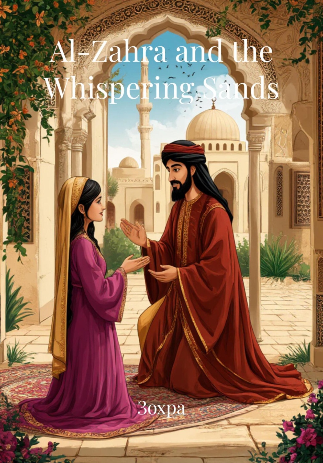 Обложка книги «Al-Zahra and the Whispering Sands»