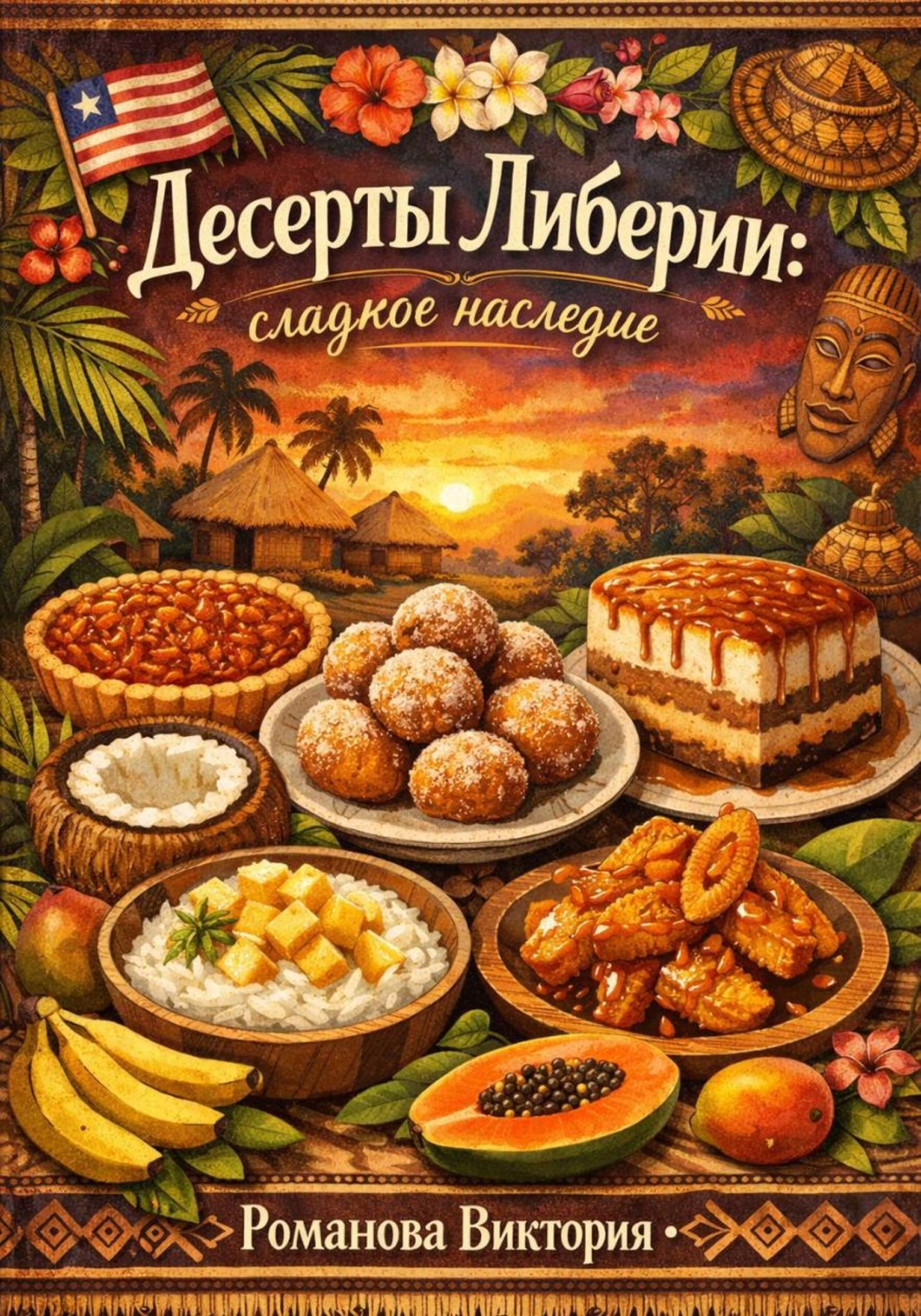 Обложка книги «Десерты Либерии: сладкое наследие»