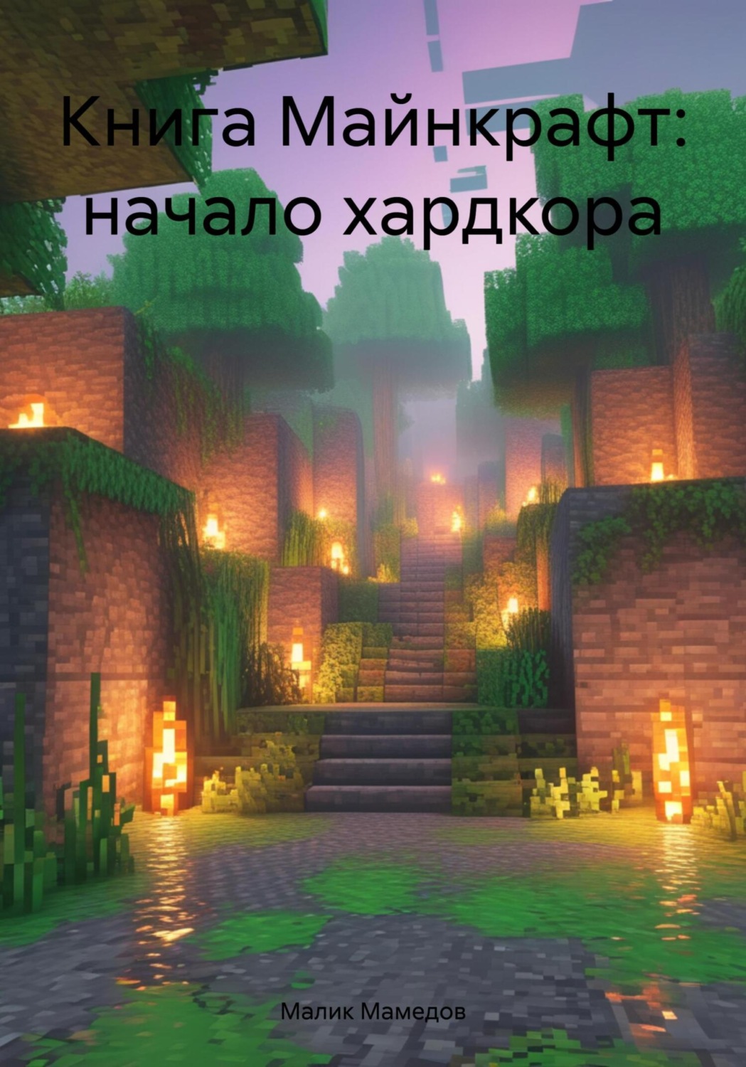 Обложка книги «Книга Майнкрафт: начало хардкора»