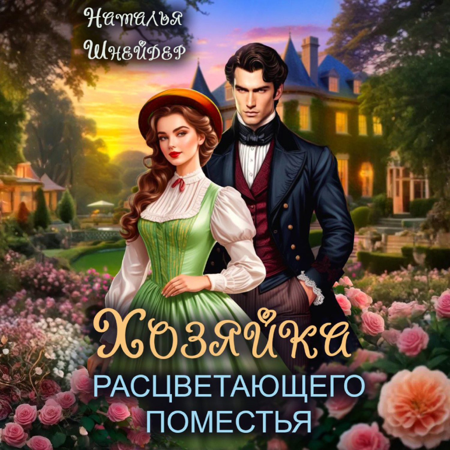 Обложка книги «Хозяйка расцветающего поместья»