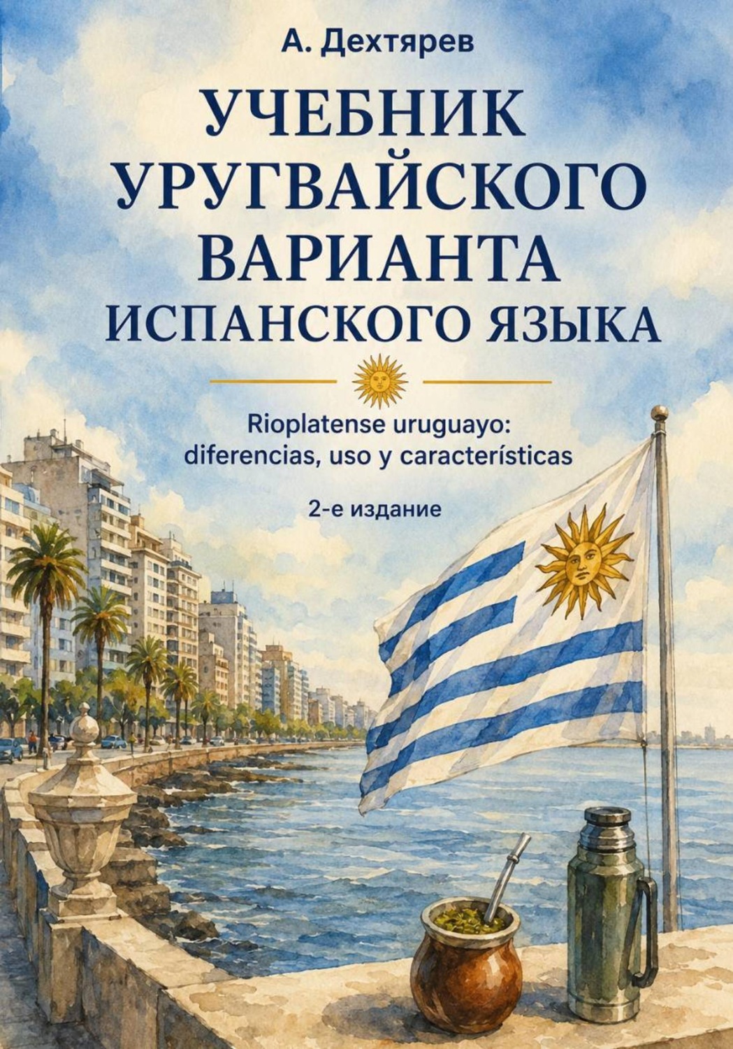 Обложка книги «Учебник уругвайского варианта испанского языка. 2-е издание»
