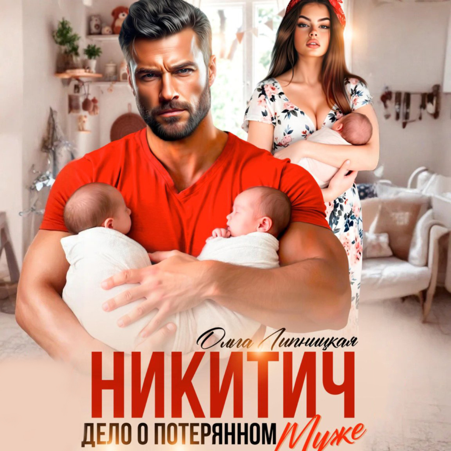 Обложка книги «Никитич. Дело о потерянном муже.»