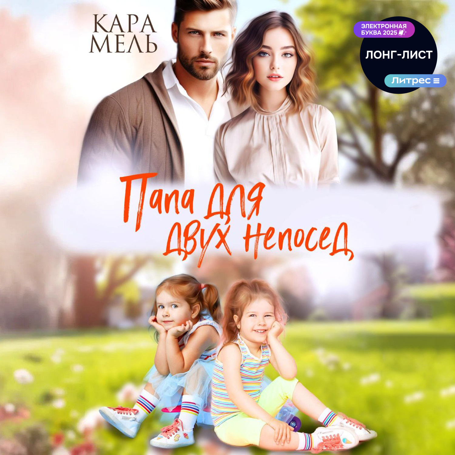 Обложка книги «Папа для двух непосед»