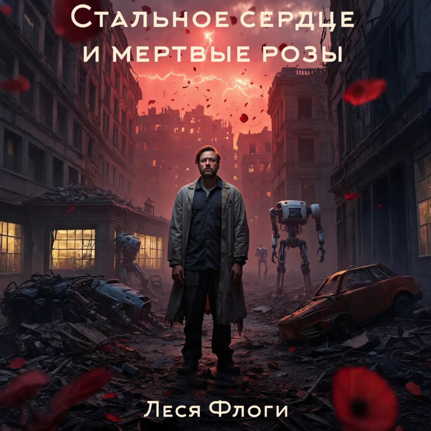 Обложка книги «Стальное сердце и мертвые розы»