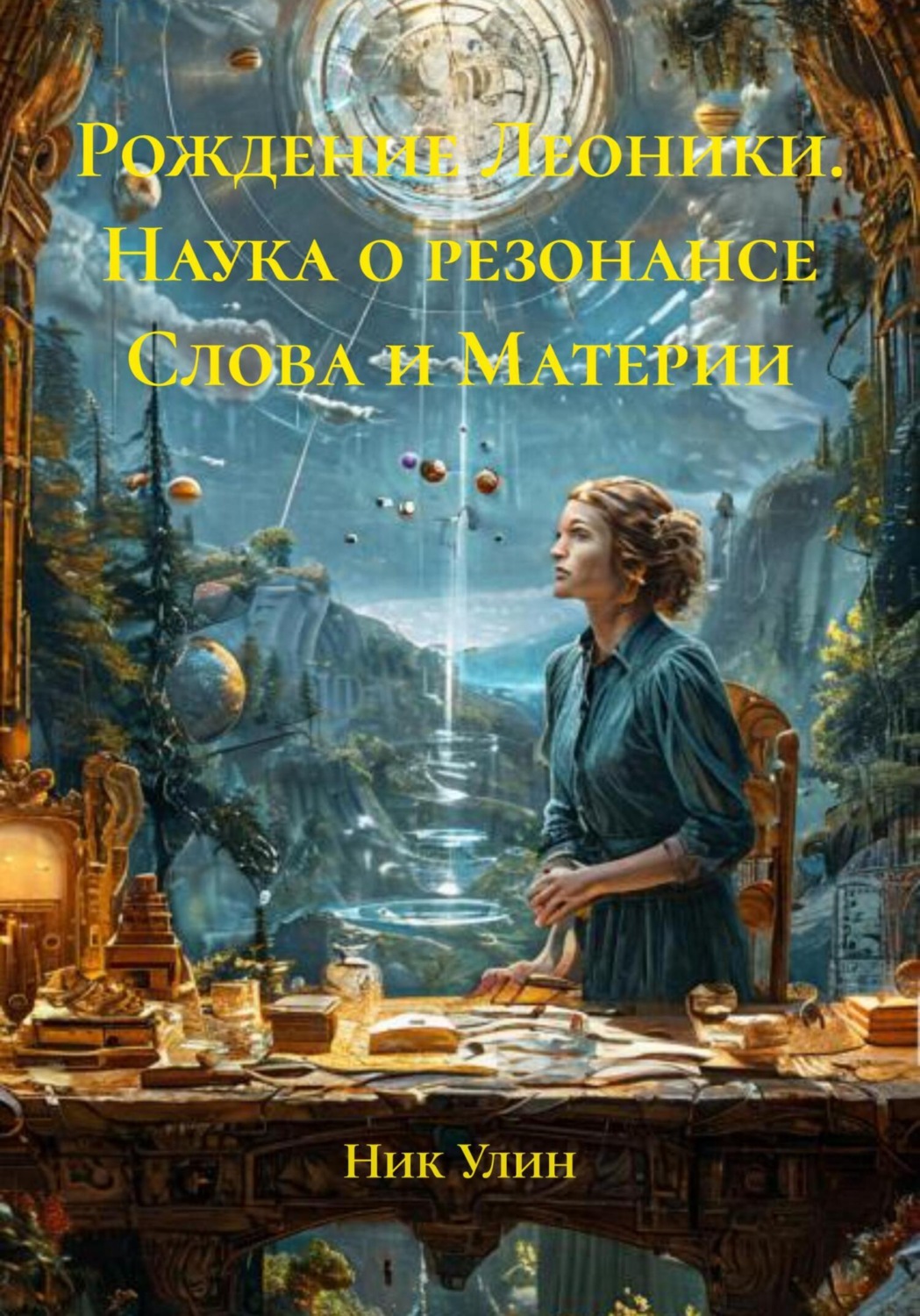 Обложка книги «Рождение Леоники. Наука о резонансе Слова и Материи»