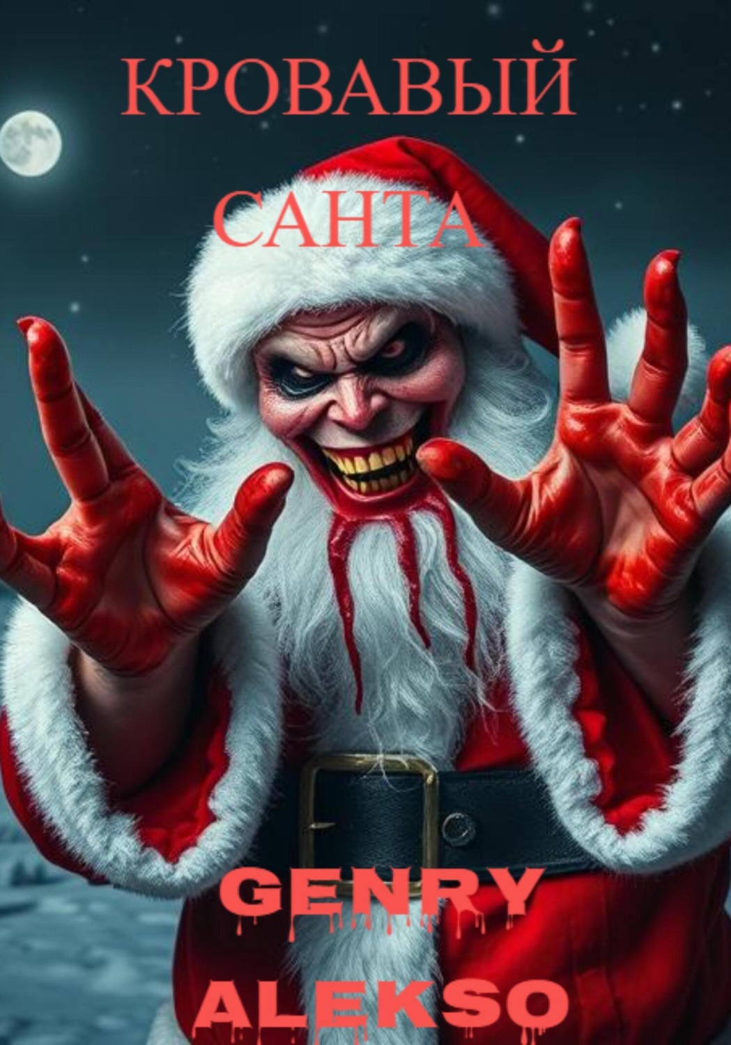 Обложка книги «Кровавый Санта»