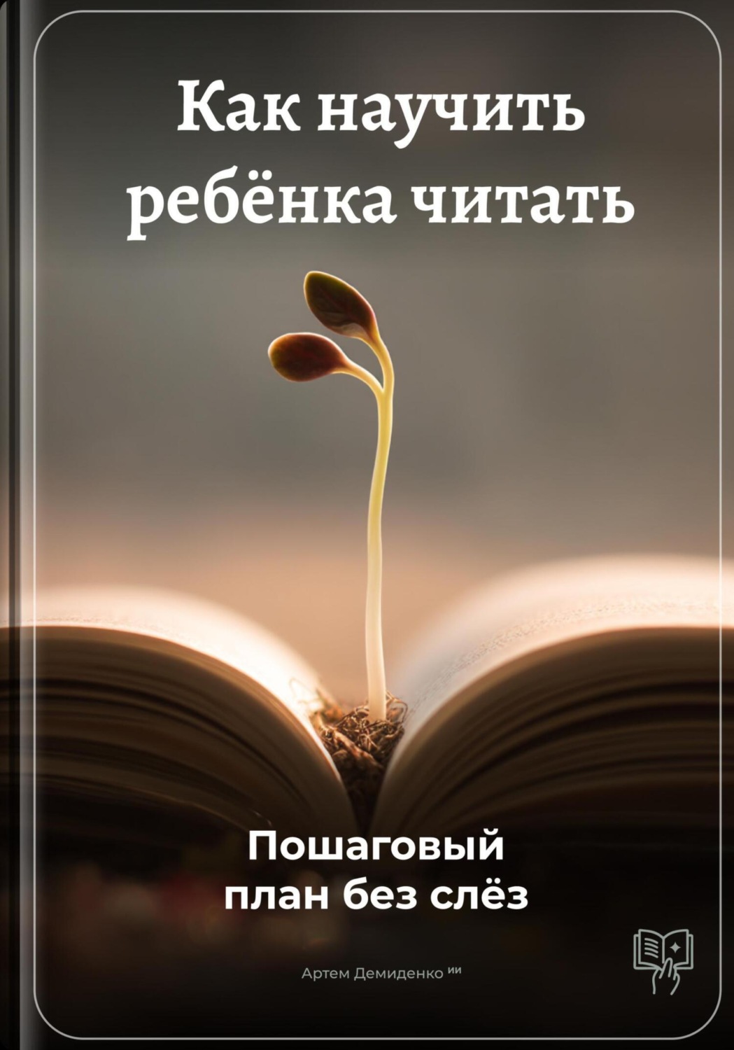 Обложка книги «Как научить ребёнка читать: Пошаговый план без слёз»