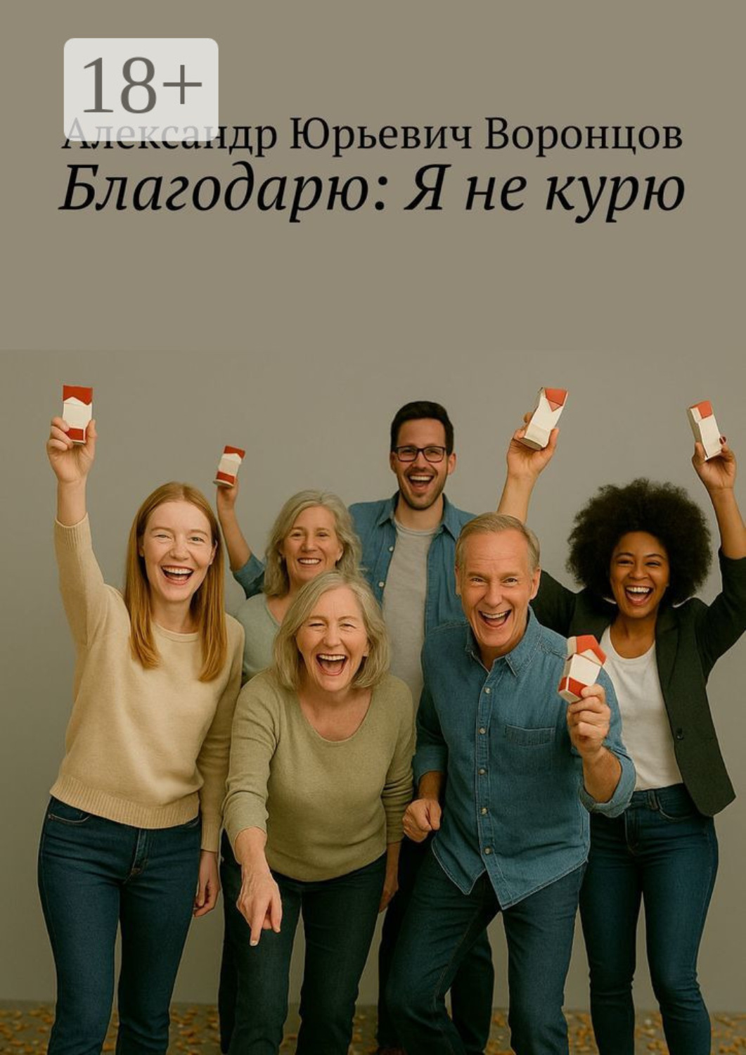 Обложка книги «Благодарю: Я не курю»