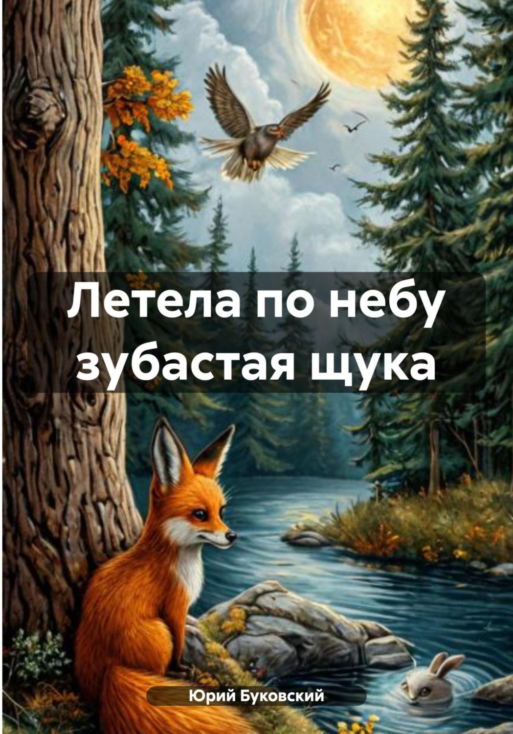 Обложка книги «Летела по небу зубастая щука»