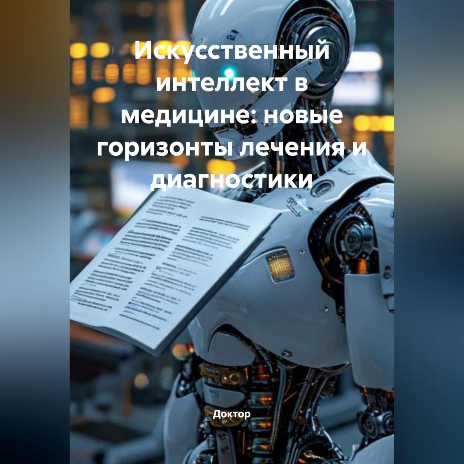 Обложка книги «Искусственный интеллект в медицине: новые горизонты лечения и диагностики»