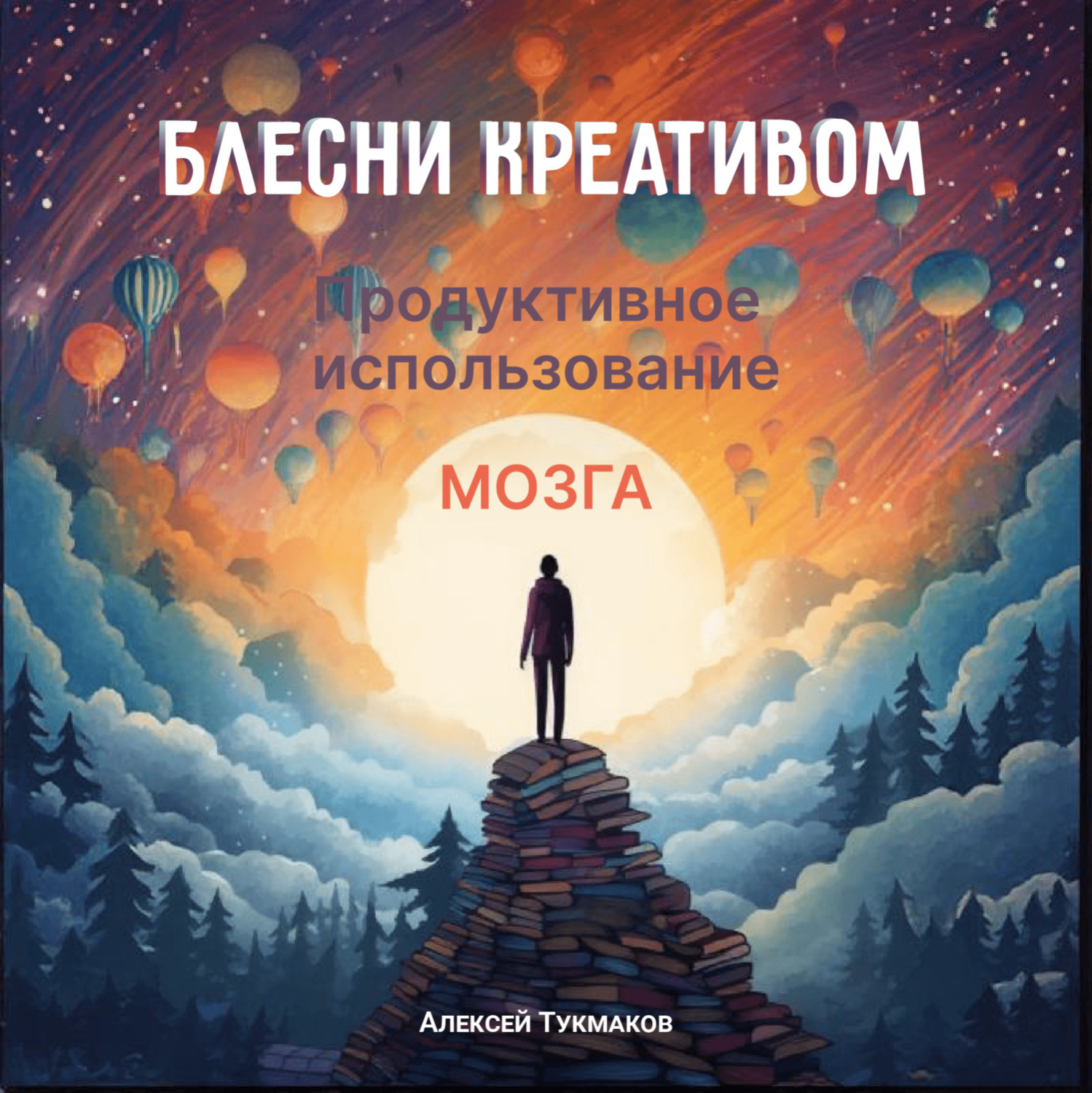Обложка книги «Блесни креативом: Продуктивное использование мозга»