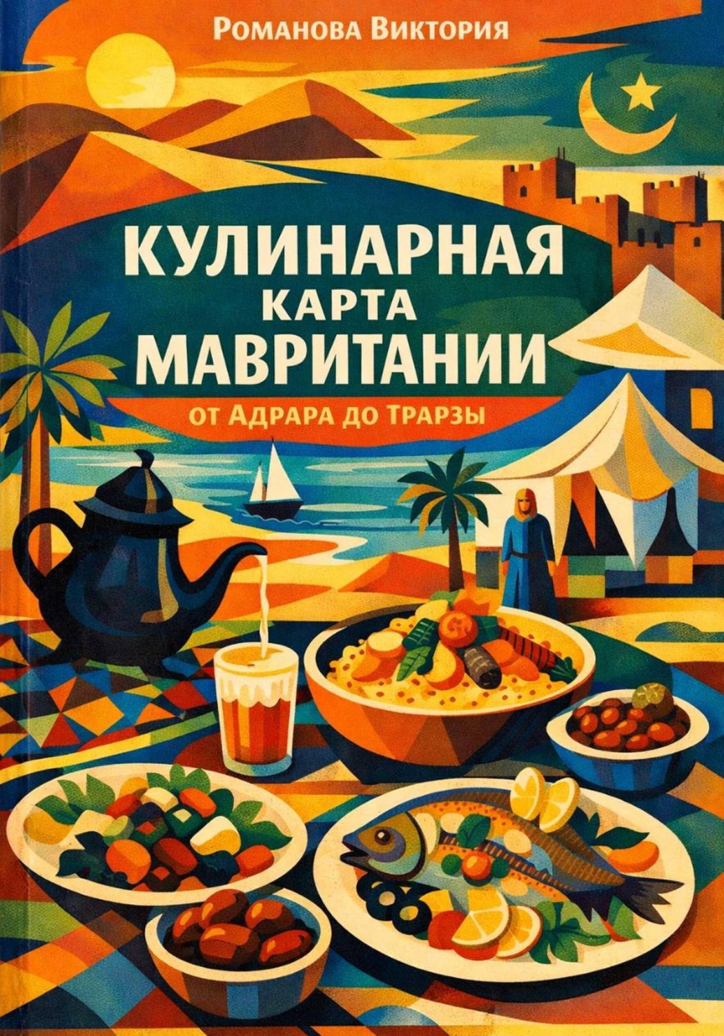 Обложка книги «Кулинарная карта Мавритании: от Адрара до Трарзы»