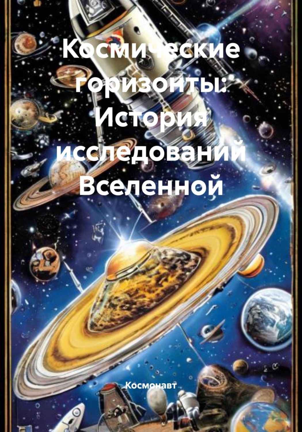 Обложка книги «Космические горизонты: История исследований Вселенной»