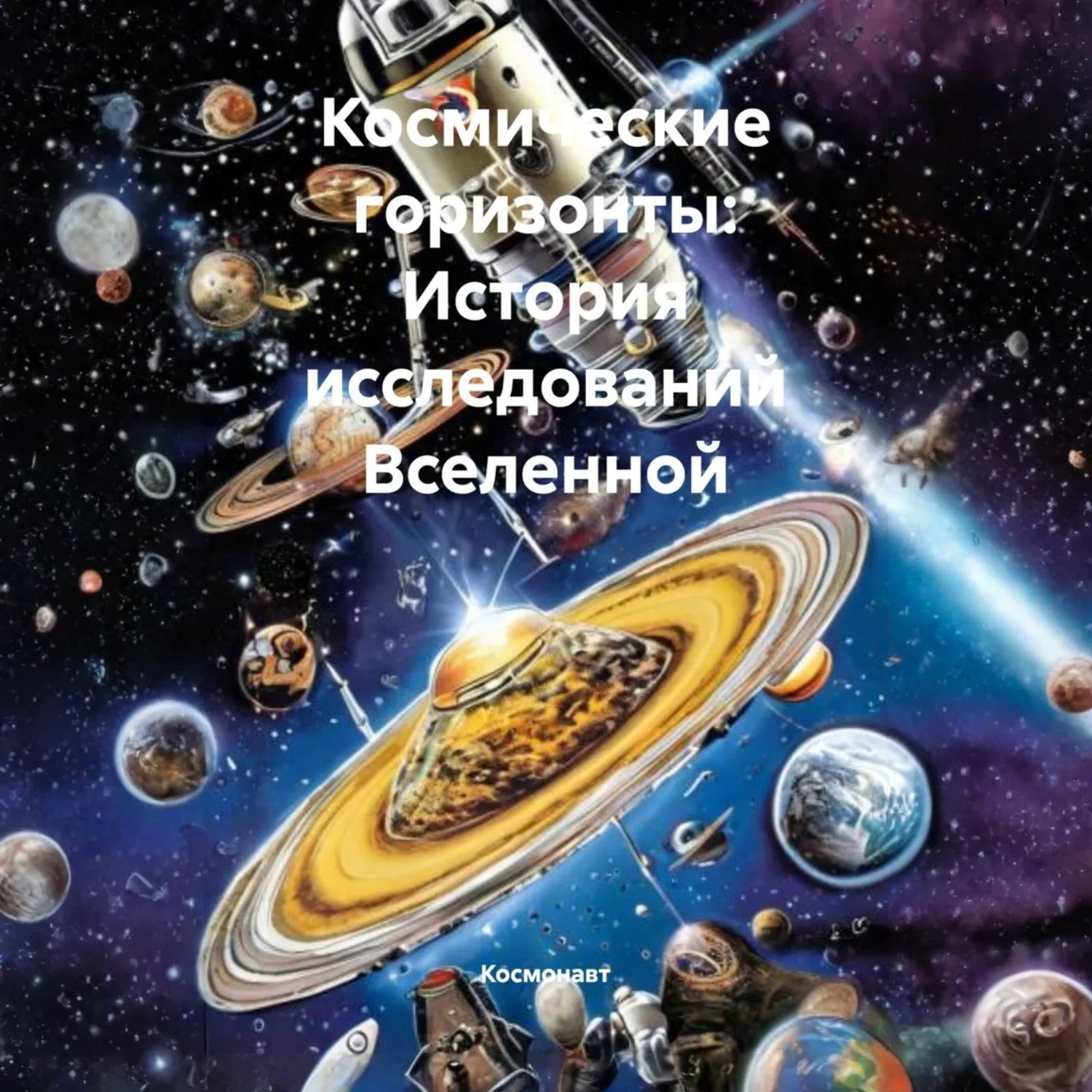 Обложка книги «Космические горизонты: История исследований Вселенной»