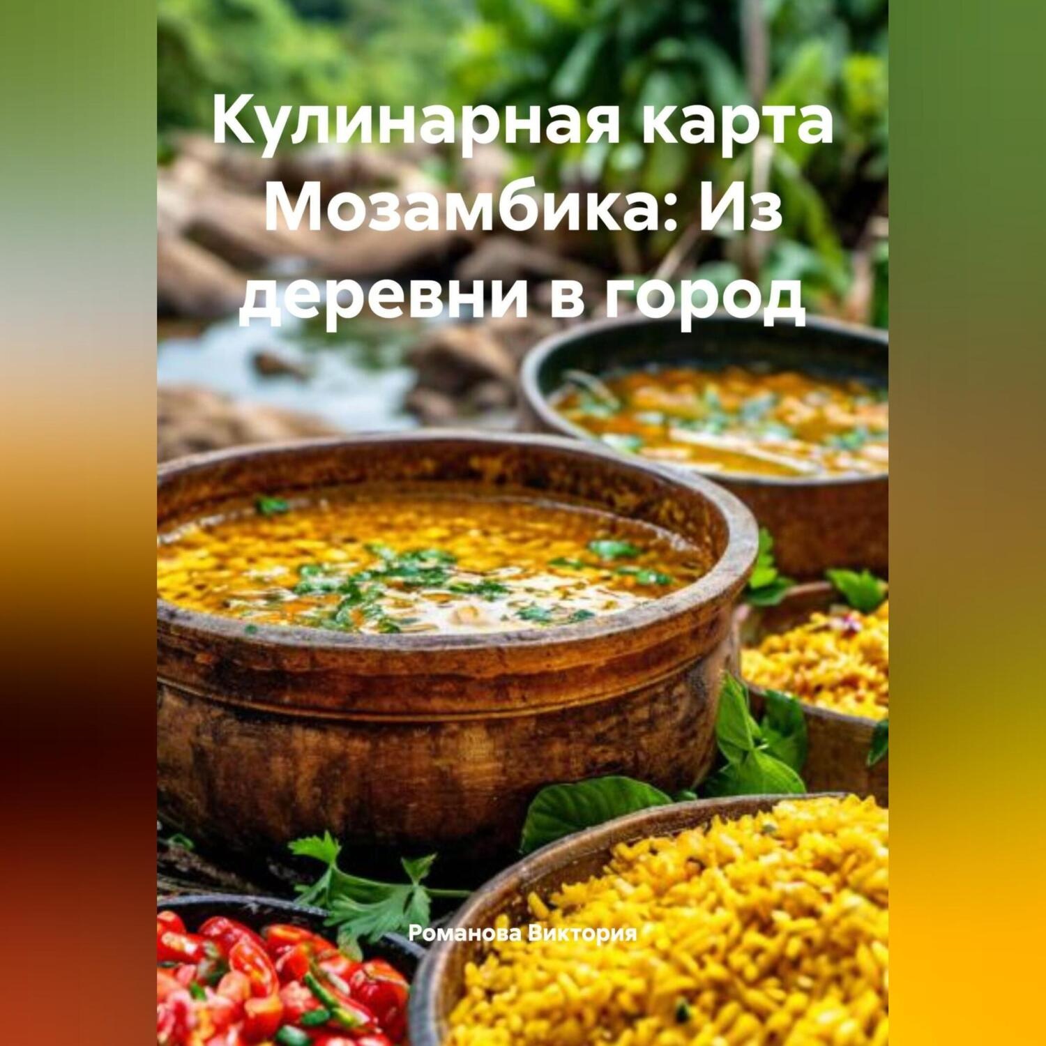 Обложка книги «Кулинарная карта Мозамбика: Из деревни в город»