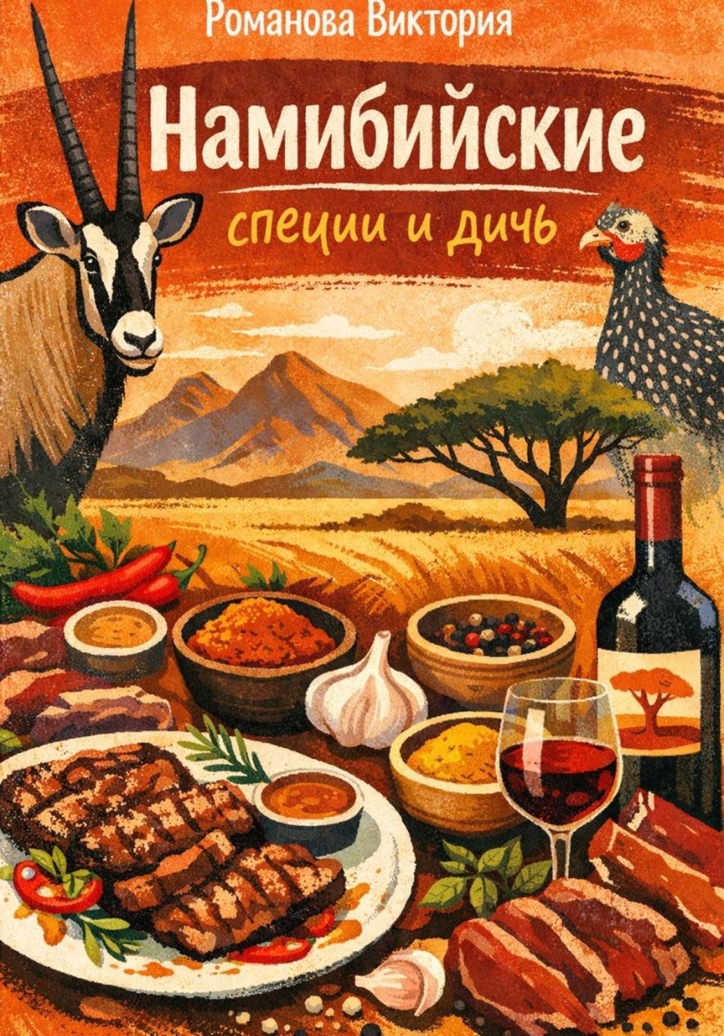 Обложка книги «Намибийские специи и дичь»