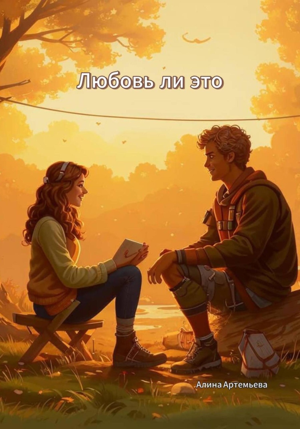 Обложка книги «Любовь ли это»