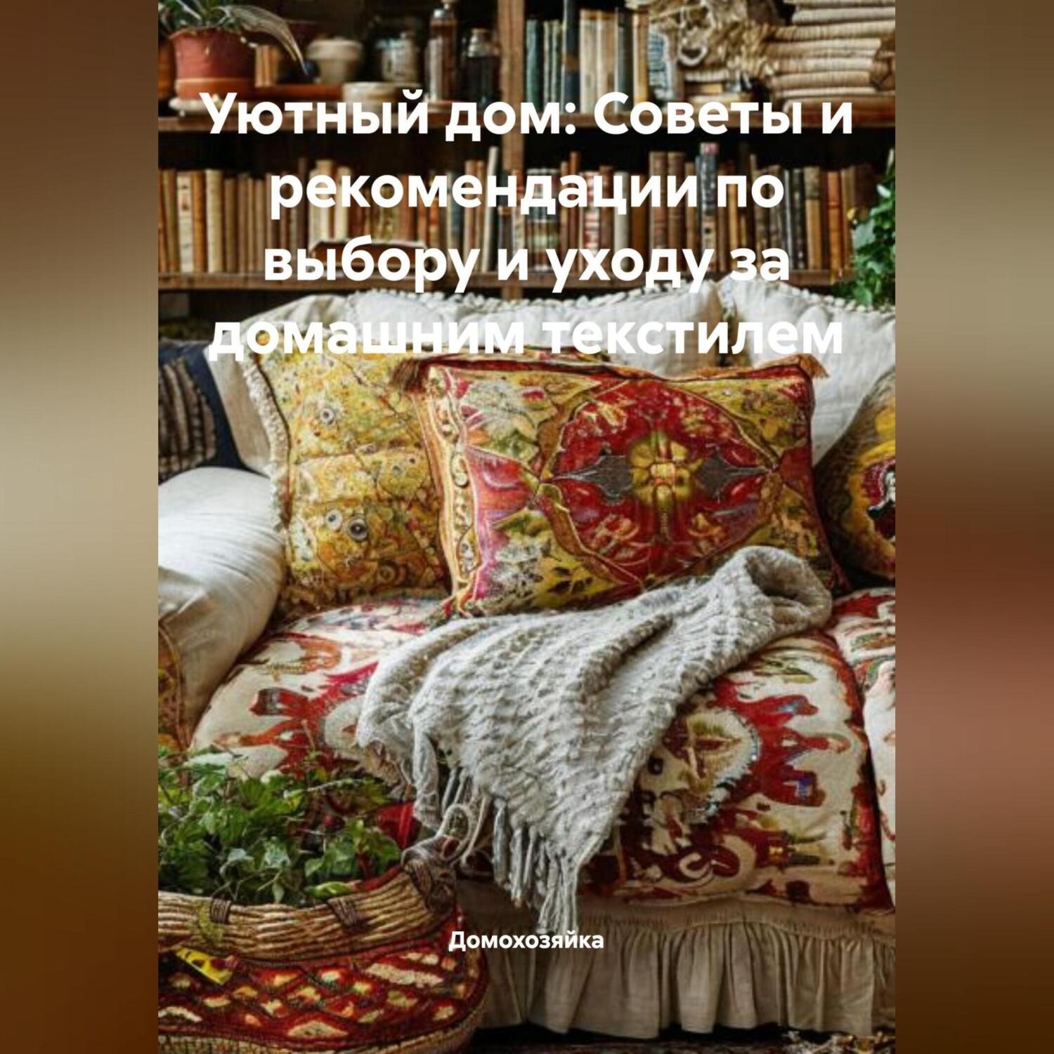 Обложка книги «Уютный дом: Советы и рекомендации по выбору и уходу за домашним текстилем»