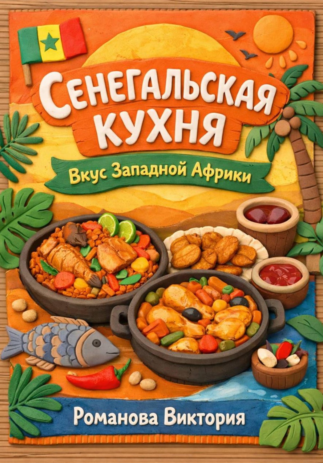 Обложка книги «Сенегальская кухня: Вкус Западной Африки»