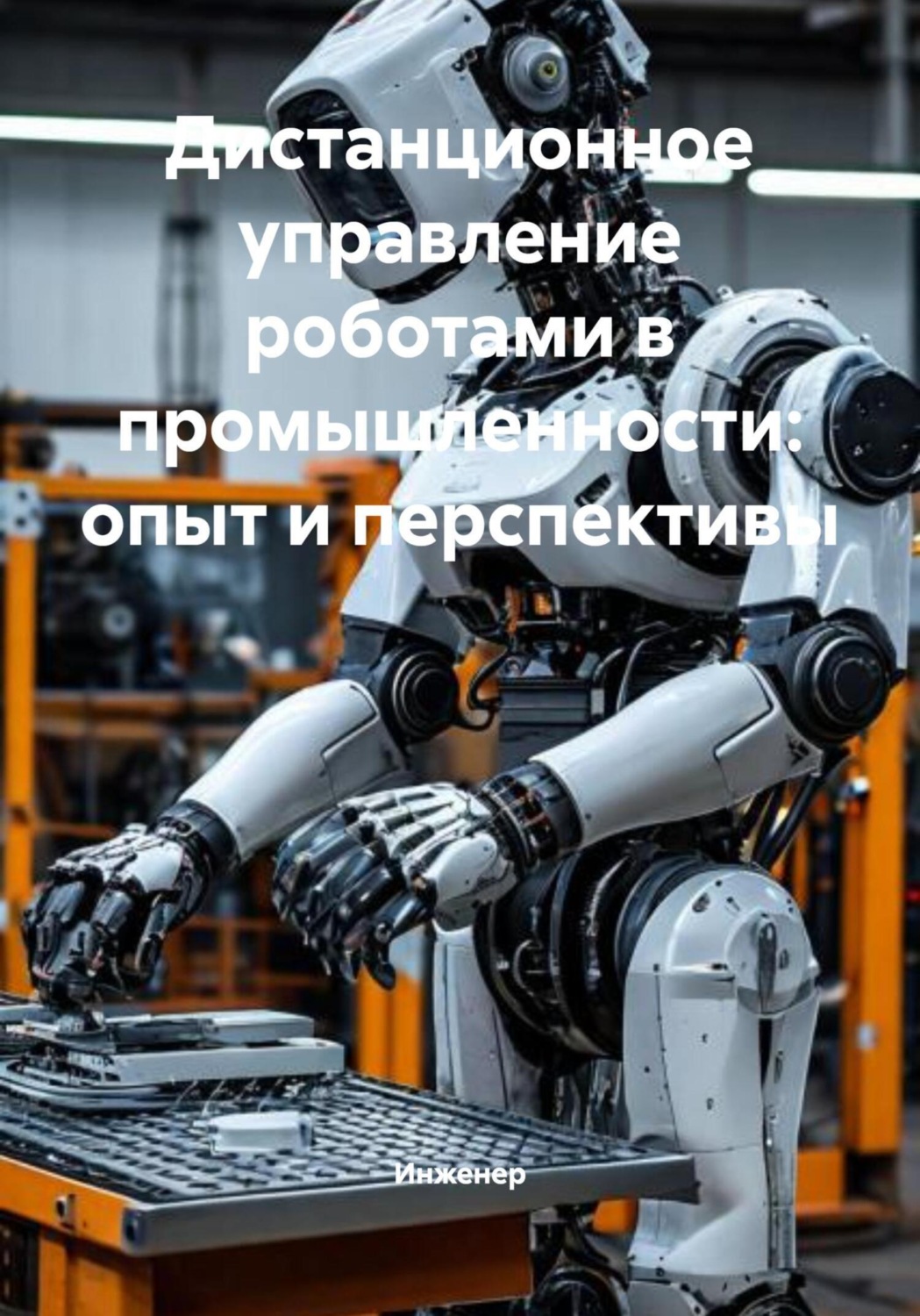 Обложка книги «Дистанционное управление роботами в промышленности: опыт и перспективы»