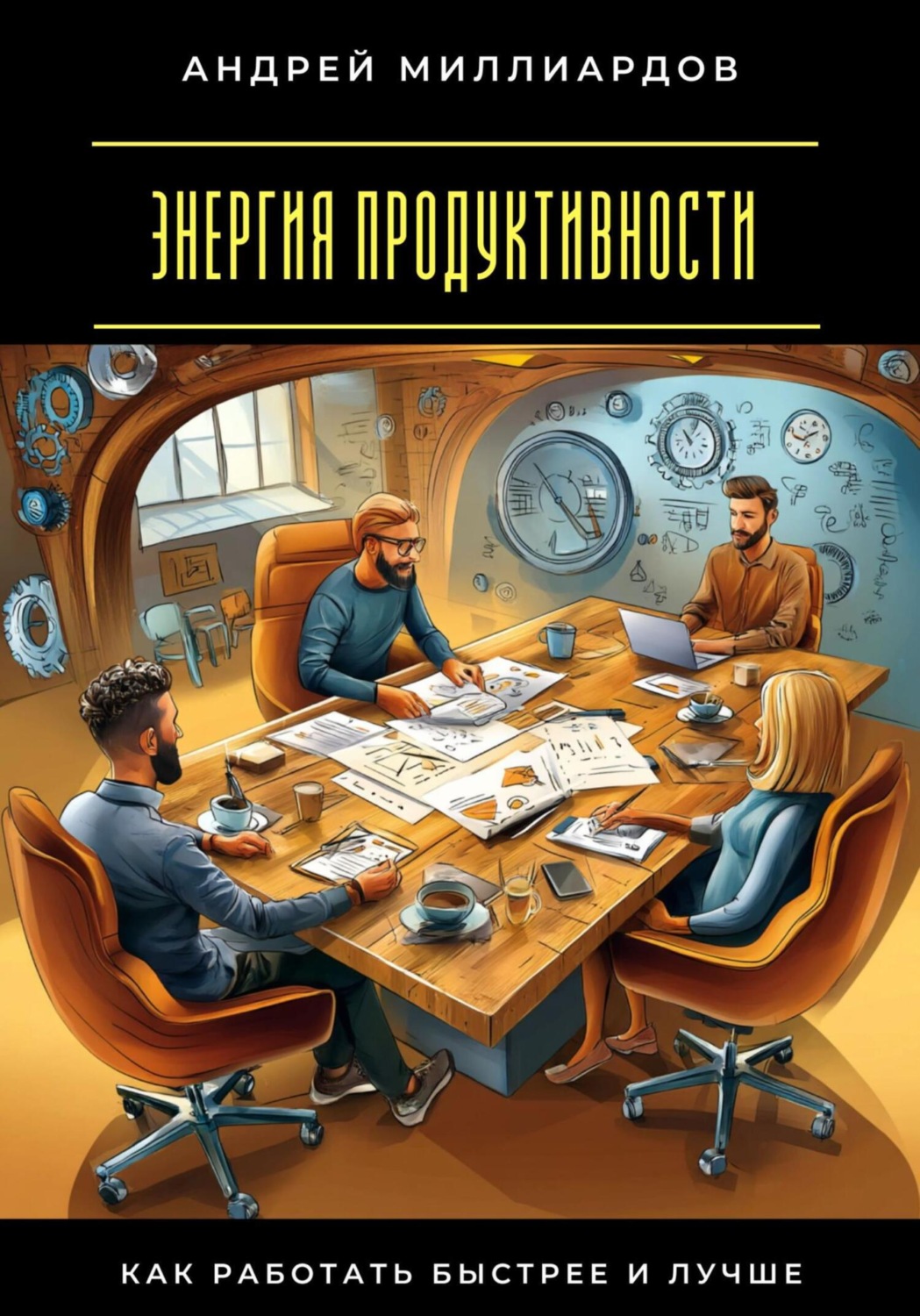 Обложка книги «Энергия продуктивности. Как работать быстрее и лучше»