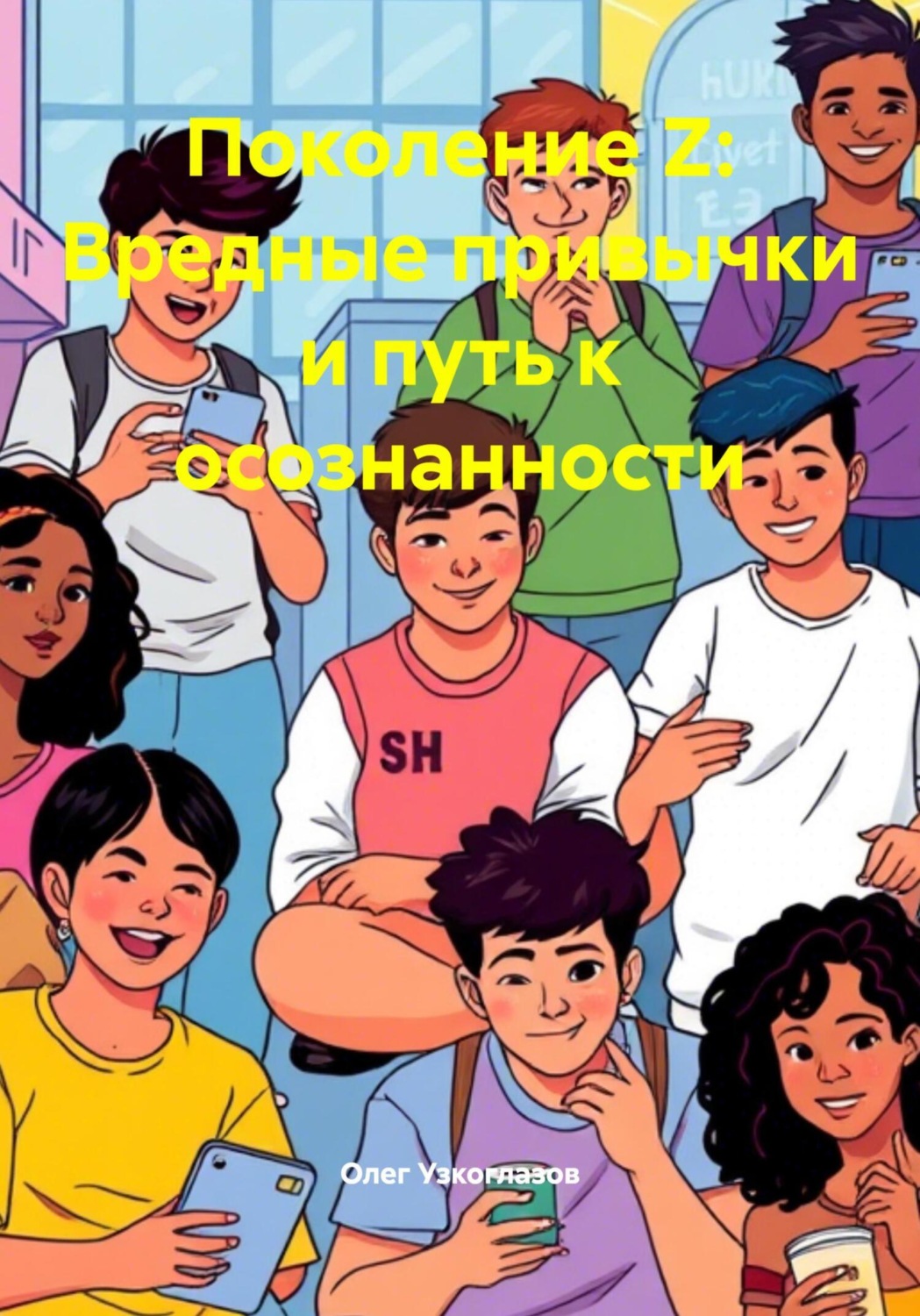 Обложка книги «Поколение Z: Вредные привычки и путь к осознанности»