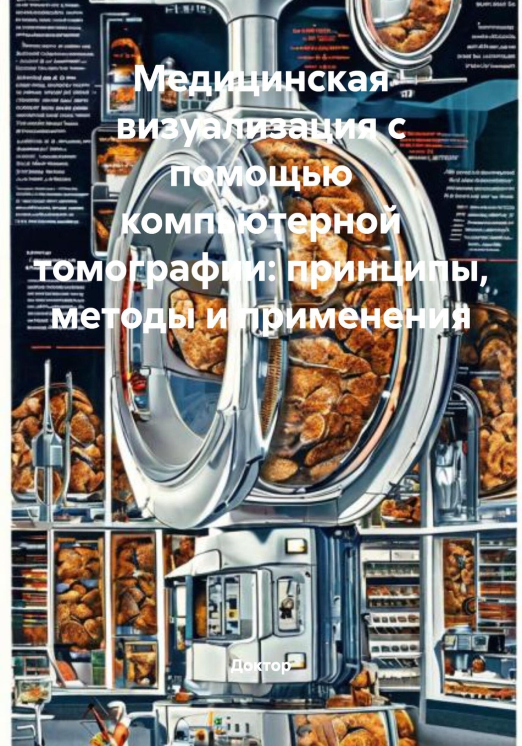 Обложка книги «Медицинская визуализация с помощью компьютерной томографии: принципы, методы и применения»