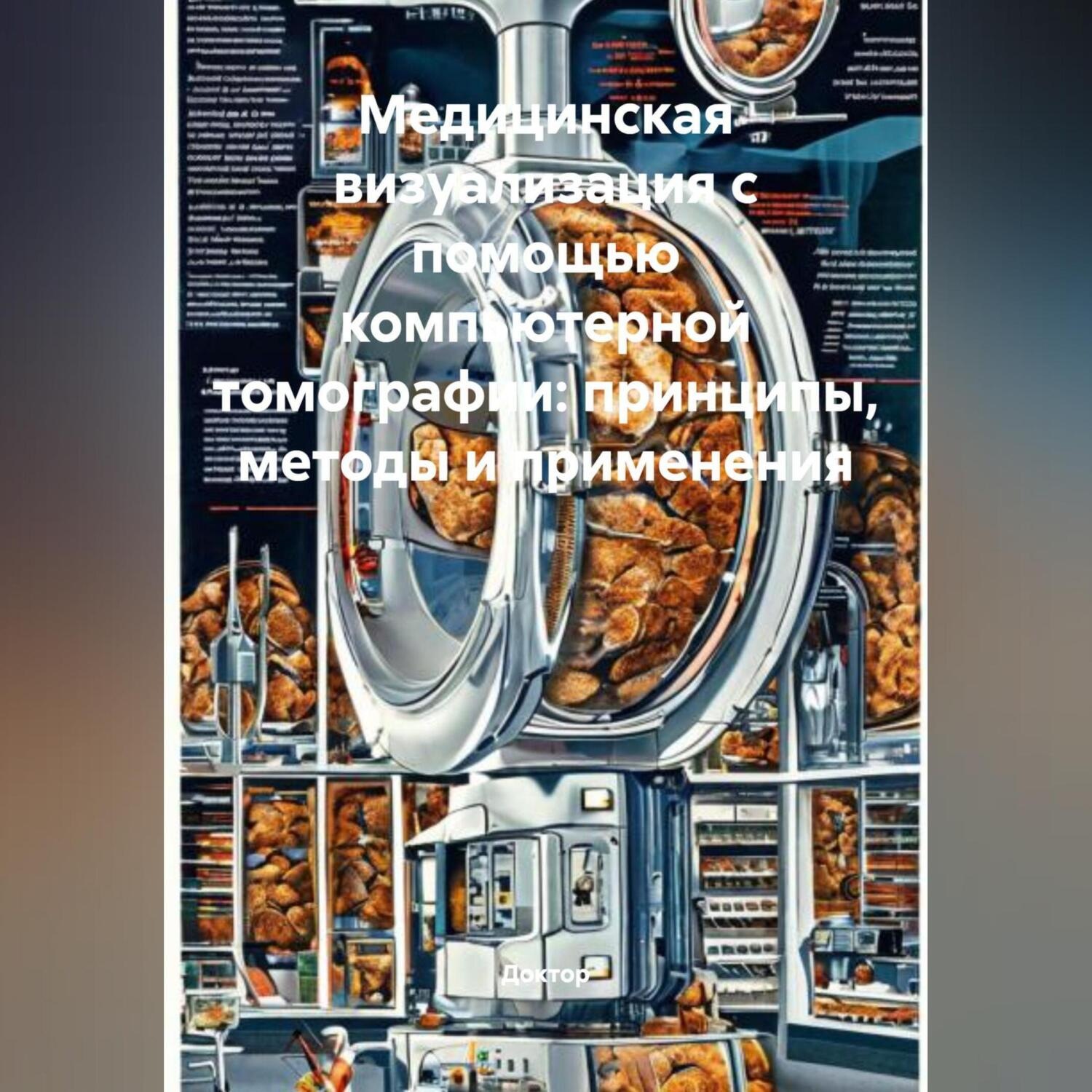 Обложка книги «Медицинская визуализация с помощью компьютерной томографии: принципы, методы и применения»