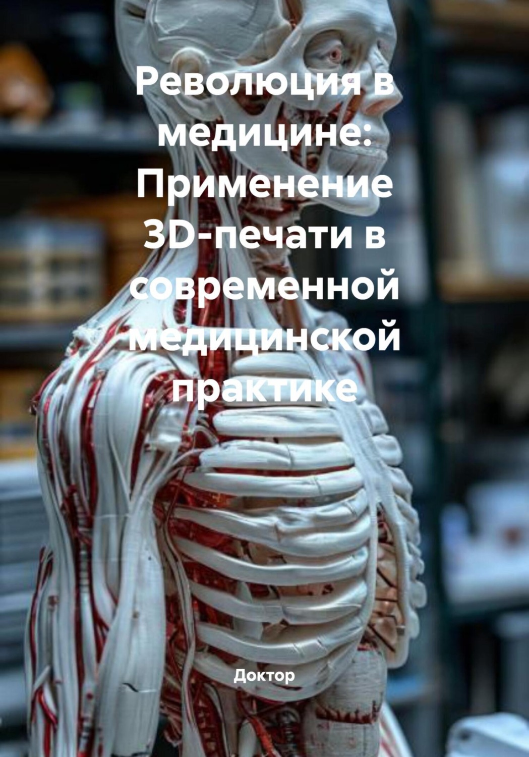 Обложка книги «Революция в медицине: Применение 3D-печати в современной медицинской практике»