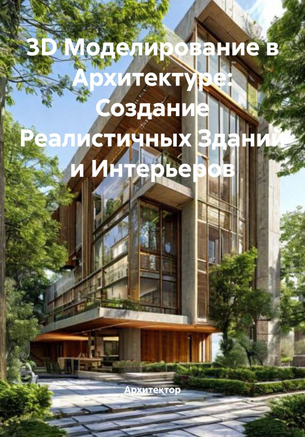 Обложка книги «3D Моделирование в Архитектуре: Создание Реалистичных Зданий и Интерьеров»