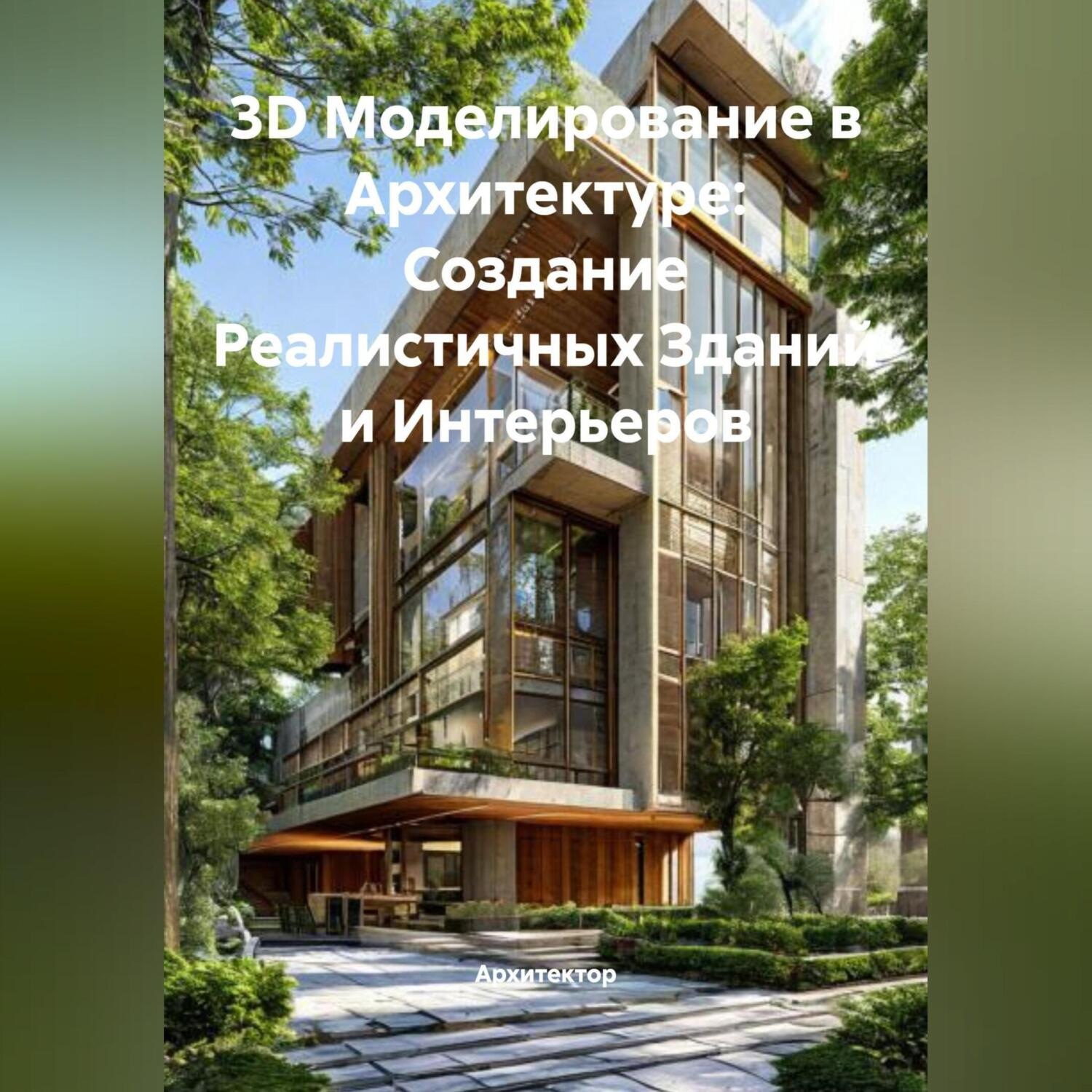 Обложка книги «3D Моделирование в Архитектуре: Создание Реалистичных Зданий и Интерьеров»