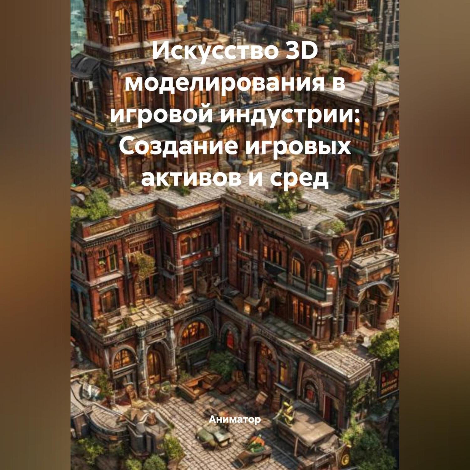 Обложка книги «Искусство 3D моделирования в игровой индустрии: Создание игровых активов и сред»